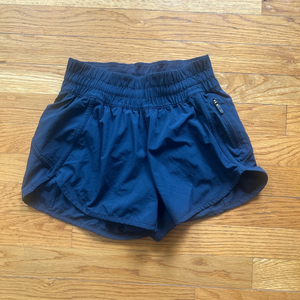 LuluLemon Track That High Rise Lined Short